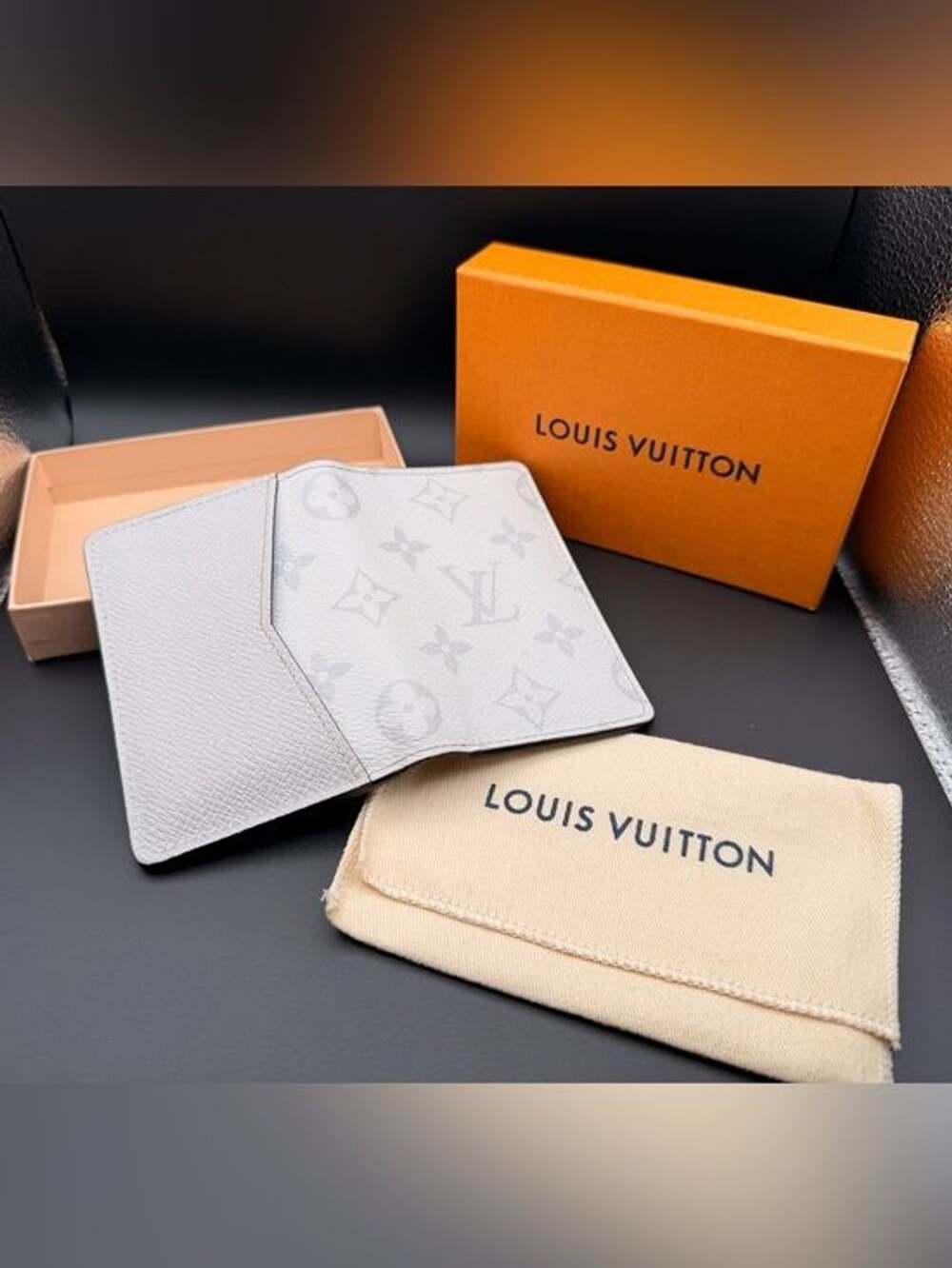 Louis Vuitton Taigarama Pocket
Organizer in Optic White